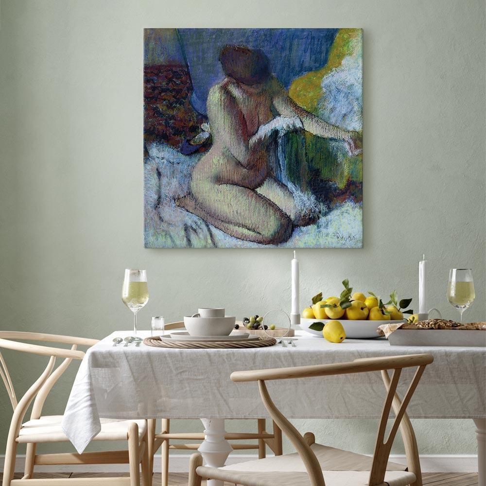 Leinwandbild - Edgar Degas – After the Bath