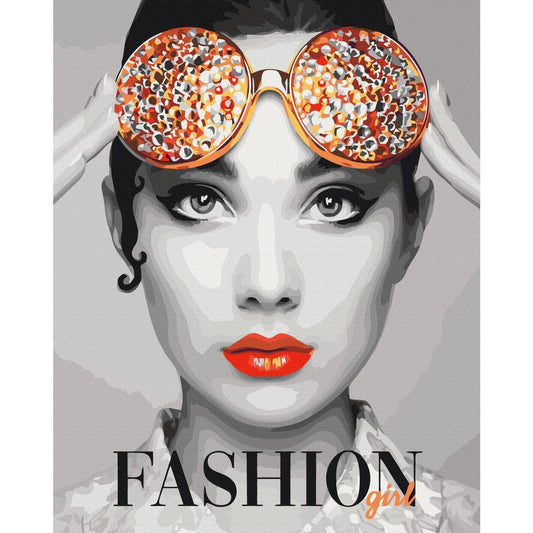 Malen nach Zahlen - Fashion Girl