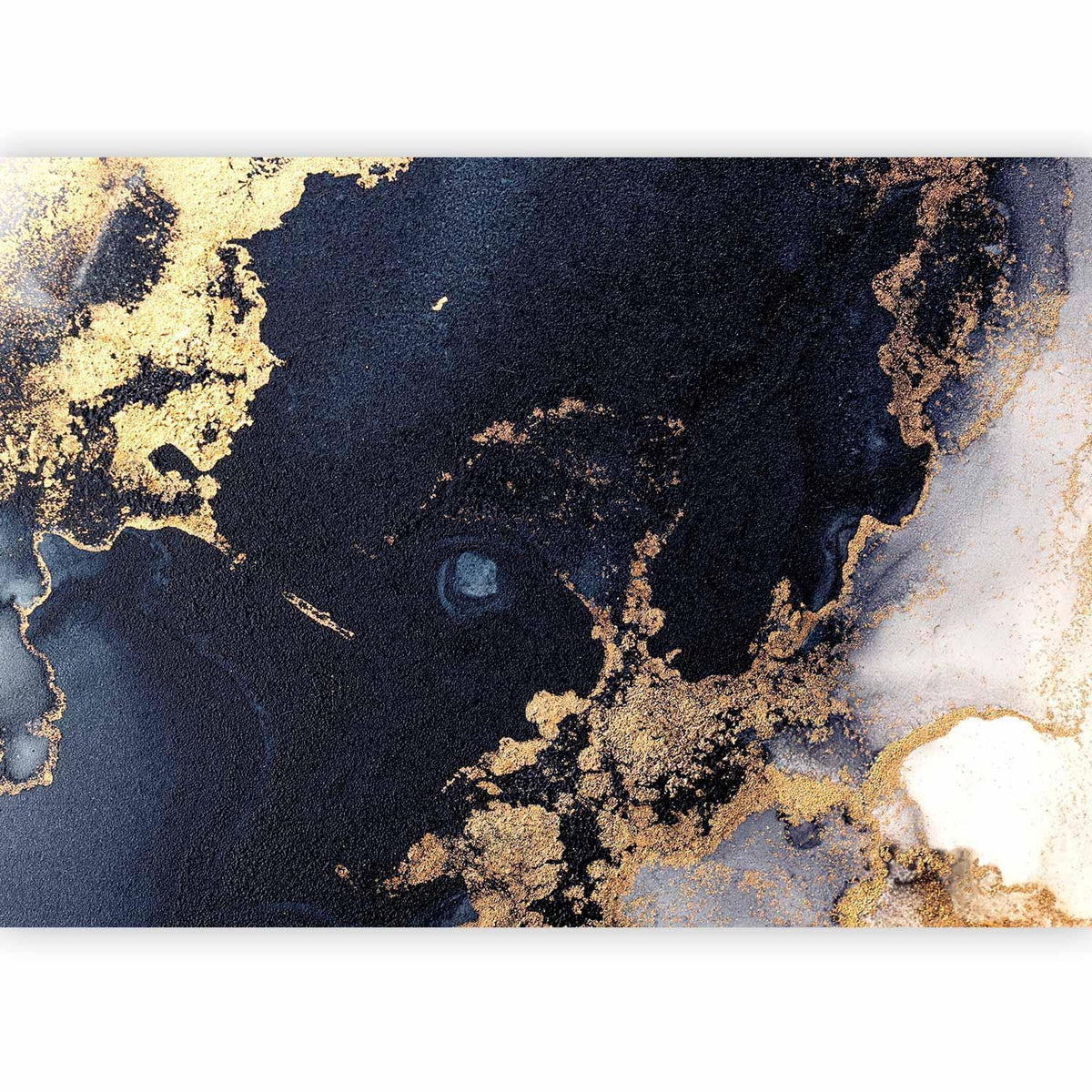 Fototapete - Marble and Garnet - Abstract Textured Pattern Inspired by a Starry Sky