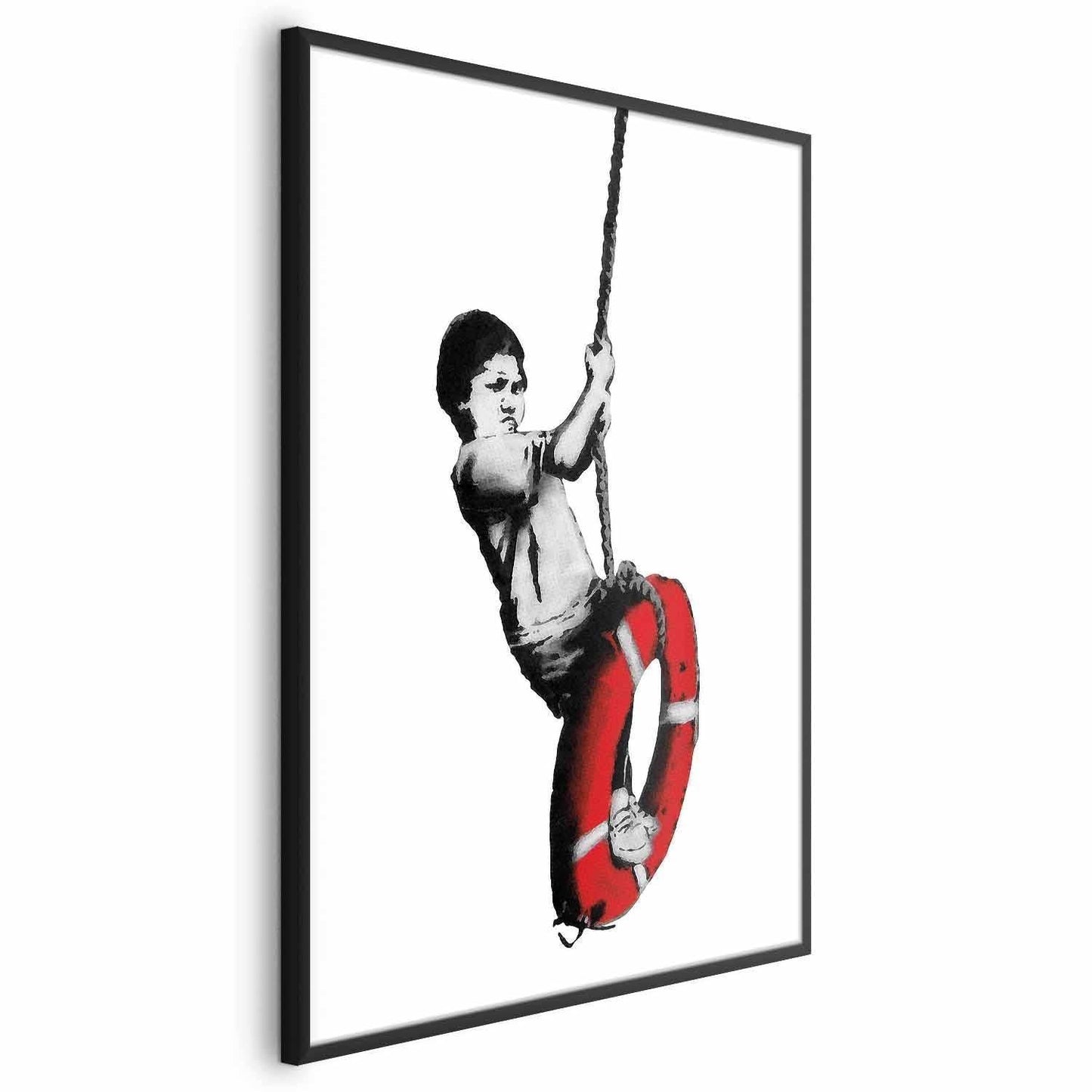Poster - Banksy: Boy on a Rope Artgeist
