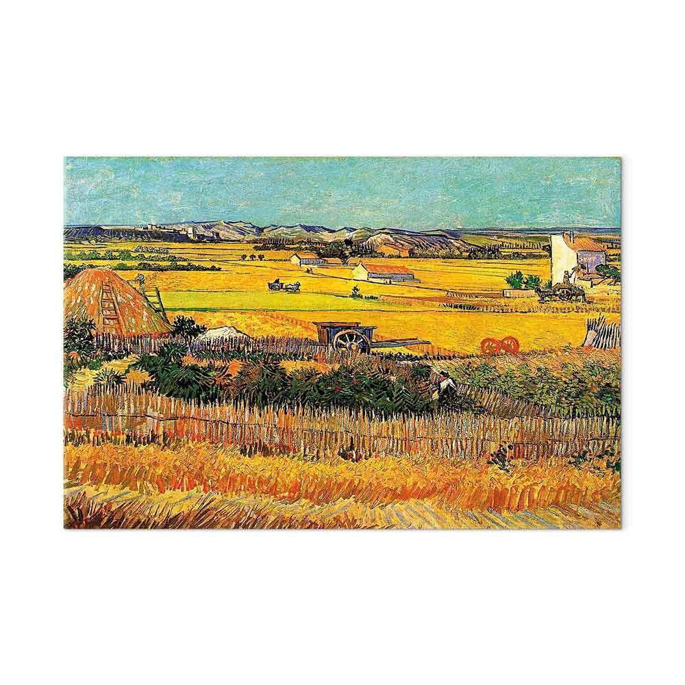 Leinwandbild - Vincent van Gogh – The Harvest