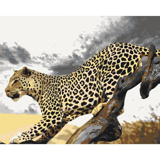 Malen nach Zahlen - Cheetah