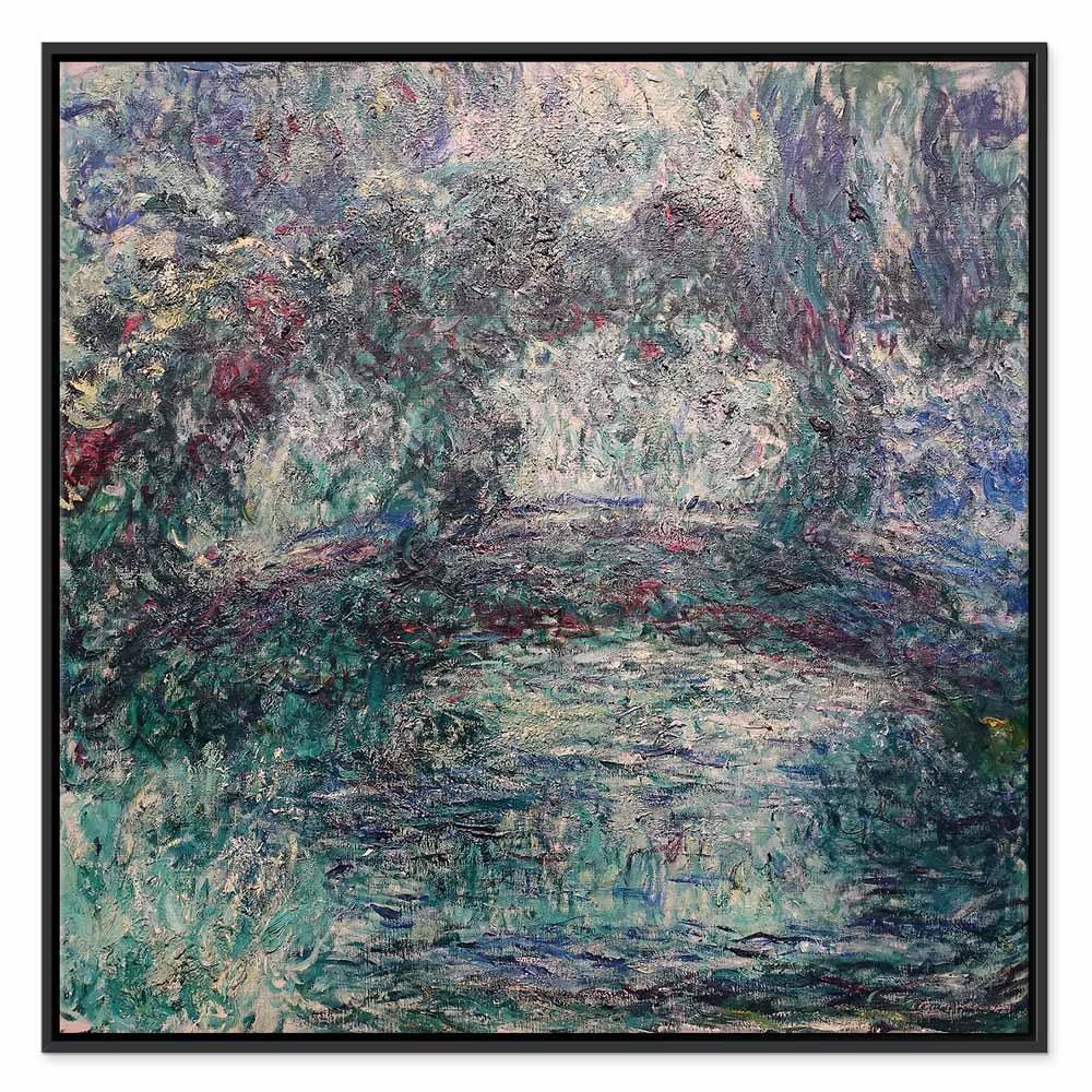 Leinwandbild - Claude Monet – The Japanese Bridge