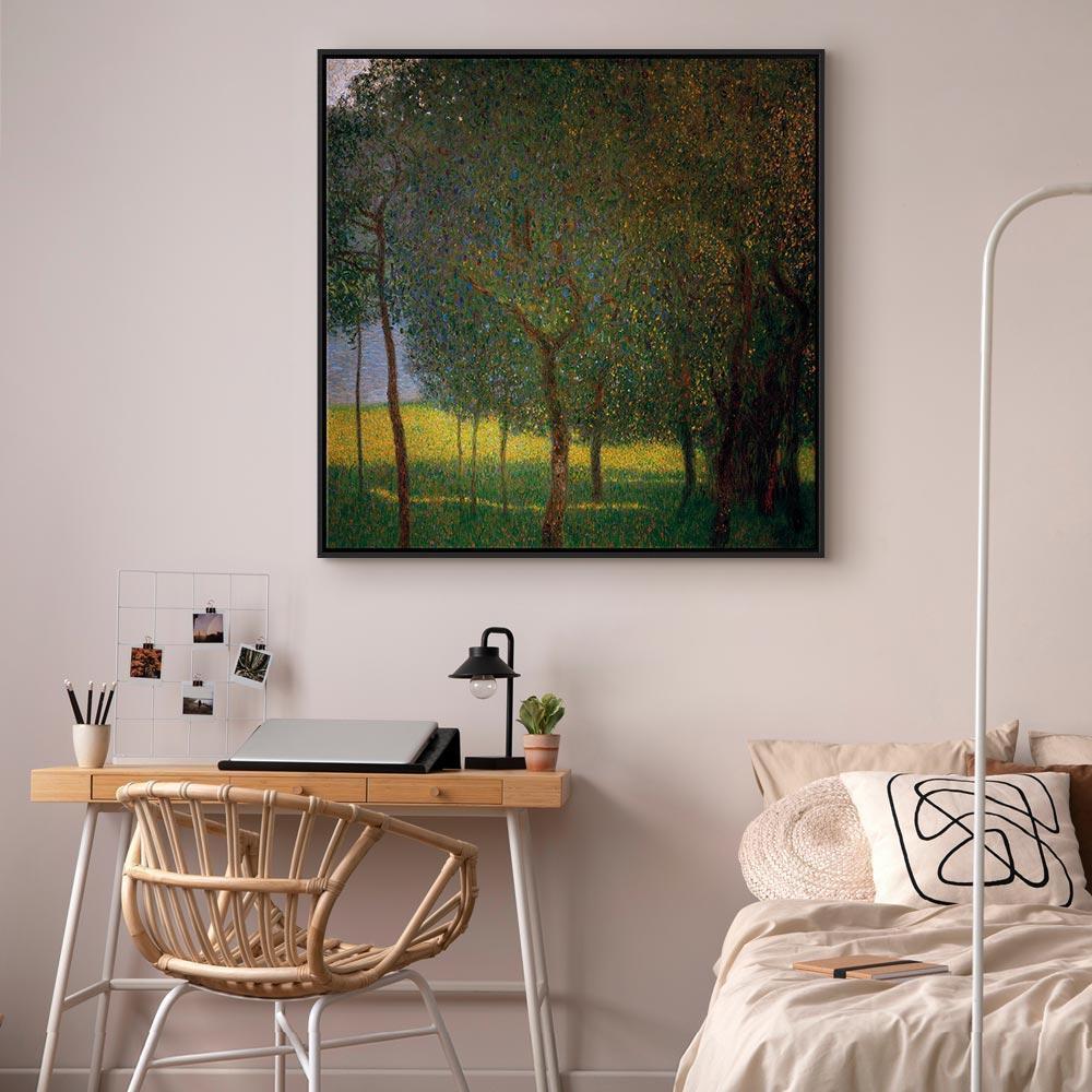 Leinwandbild - Gustav Klimt – Fruit trees on Attersee