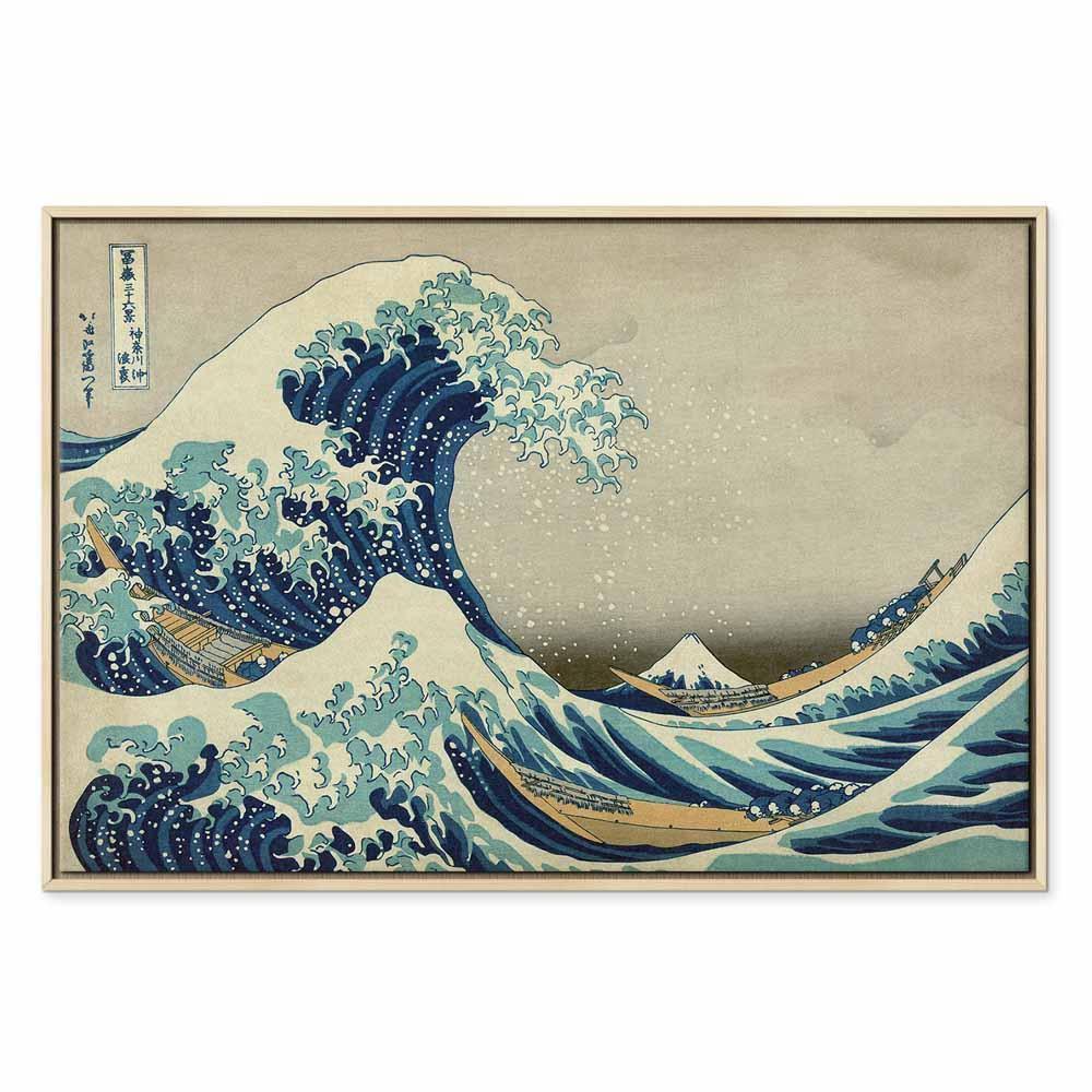 Leinwandbild - Hokusai Katsushika – The Great Wave off Kanagawa