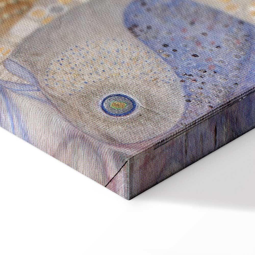 Leinwandbild - Gustav Klimt – Water Serpents