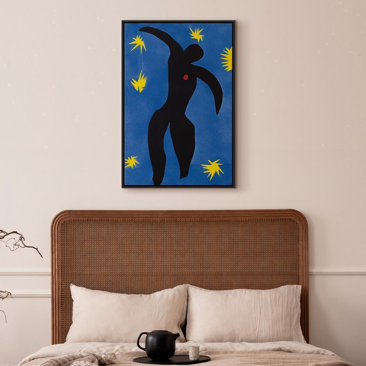 Leinwandbild - Henri Matisse – Icarus (from Jazz)