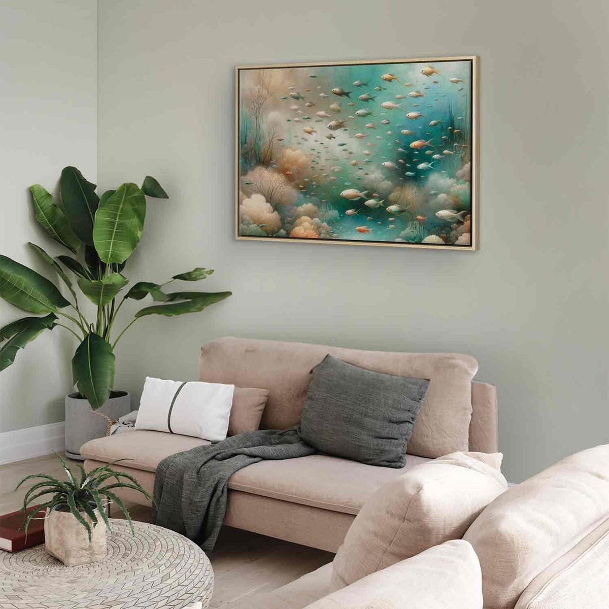Leinwandbild - Oceanic beauty