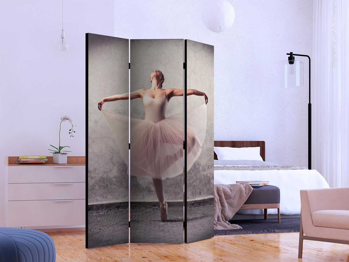 Paravent - Classical dance - poetry without words Artgeist