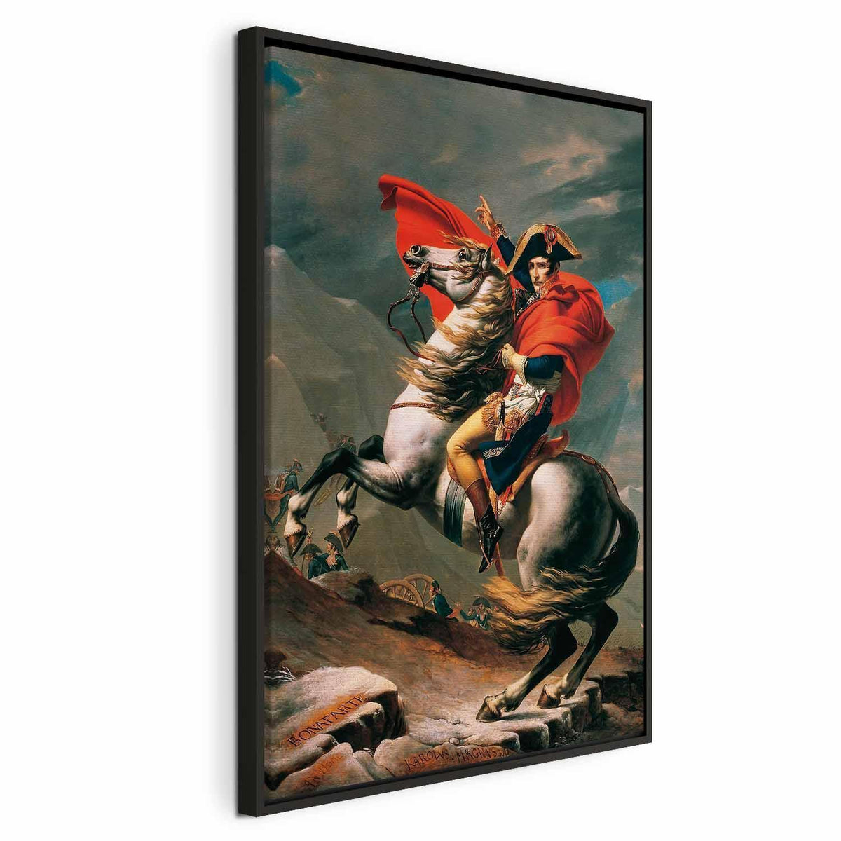 Leinwandbild - Jacques-Louis David – Napoleon Crossing the Alps