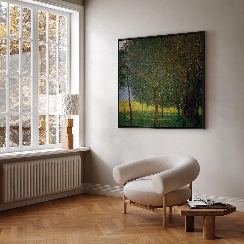 Leinwandbild - Gustav Klimt – Fruit trees on Attersee