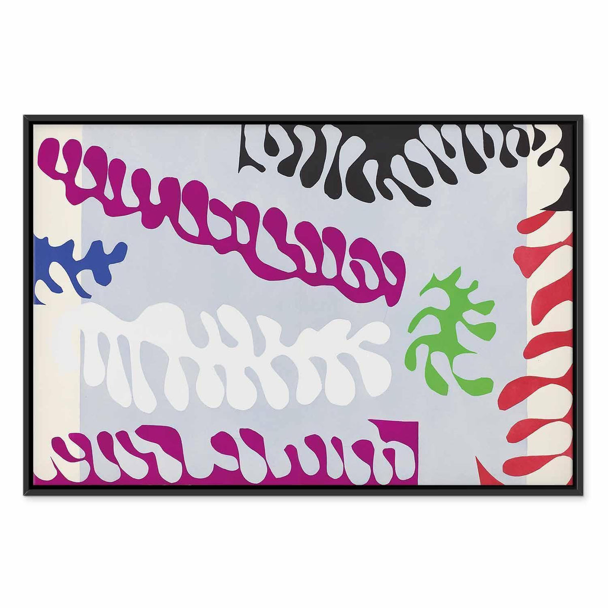 Leinwandbild - Henri Matisse – Lagoon I (from Jazz)