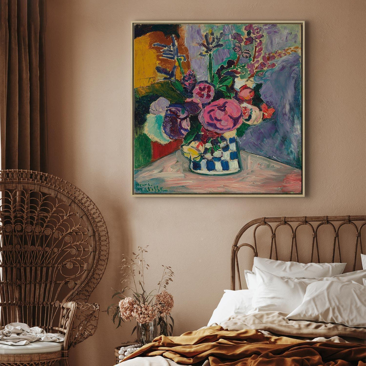 Leinwandbild - Henri Matisse – Peonies
