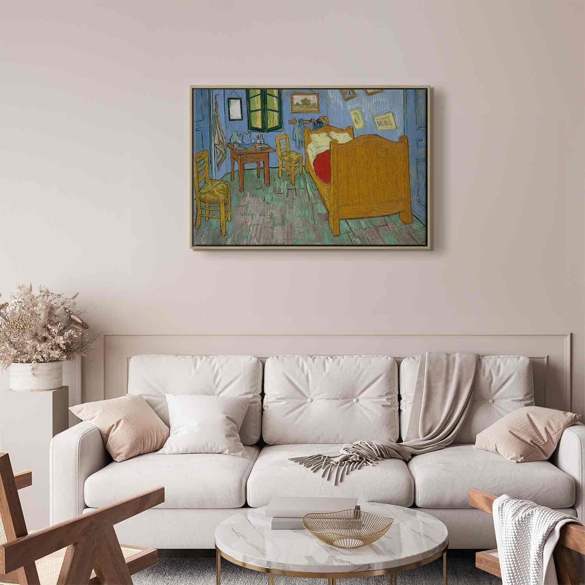 Leinwandbild - Vincent van Gogh – La Chambre de Van Gogh