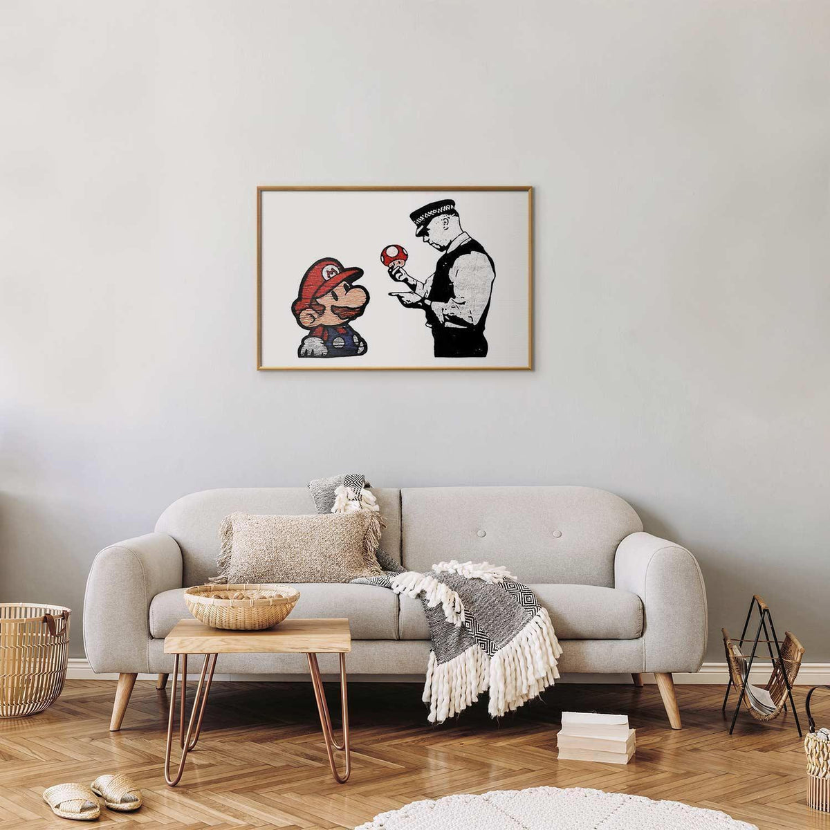 Poster - Banksy: Mushroom Picker