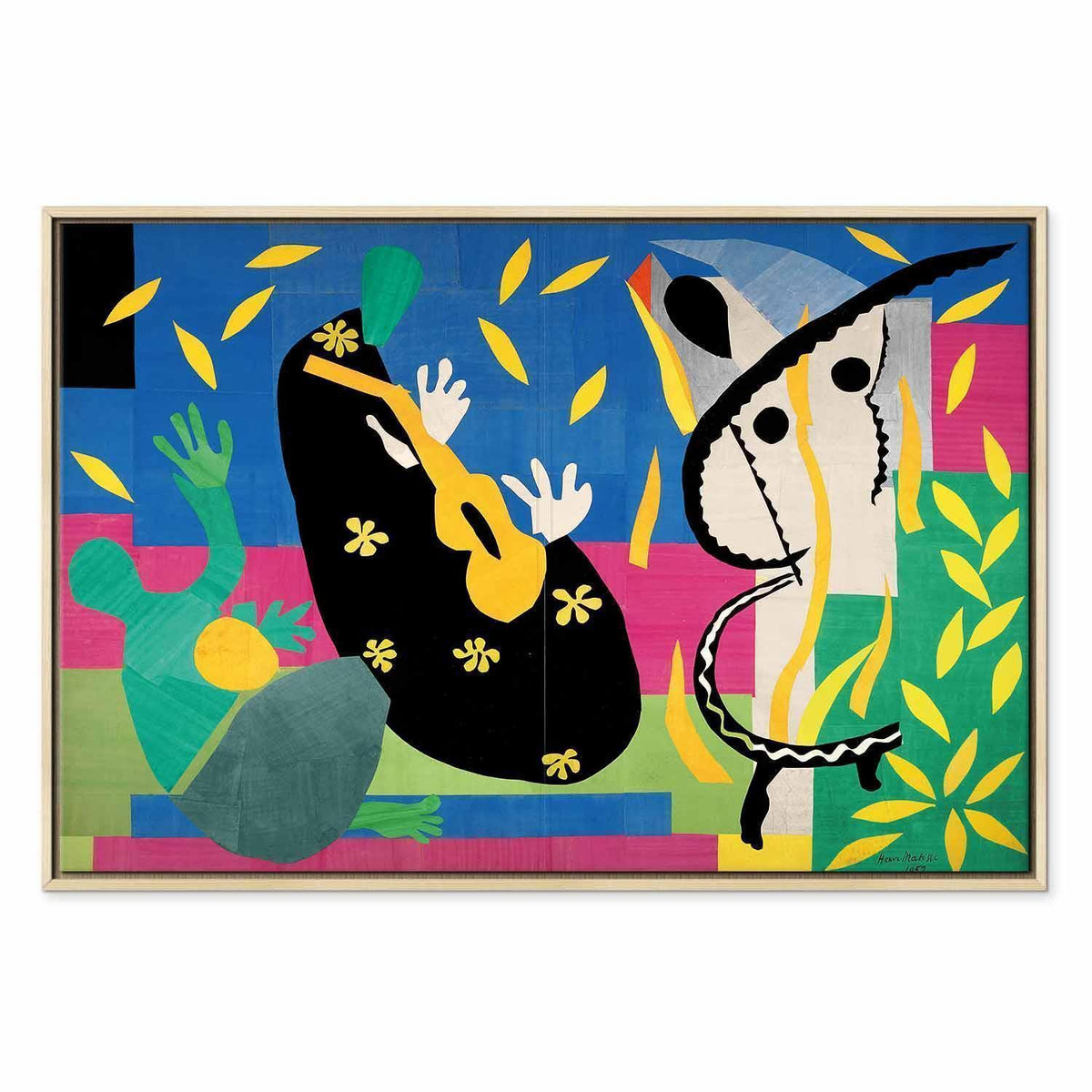 Leinwandbild - Henri Matisse – The Sorrows of the King