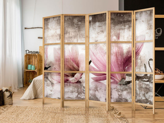 Japanischer Paravent - Retro Magnolias II