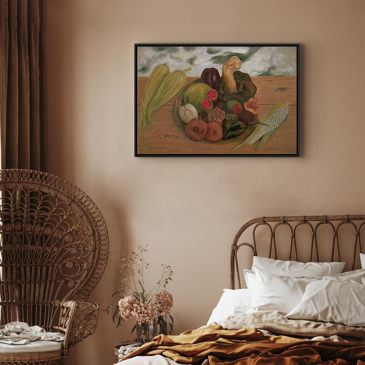 Leinwandbild - Frida Kahlo – The Fruits of the Earth