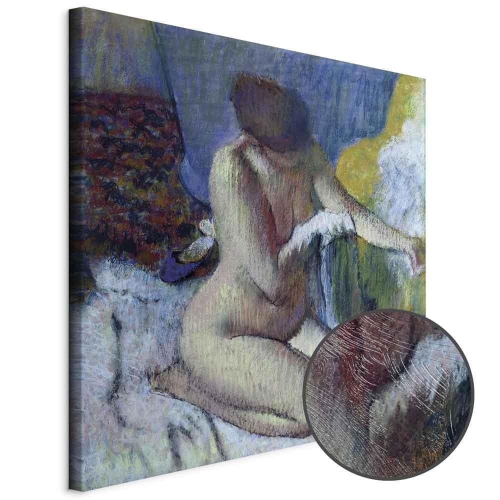 Leinwandbild - Edgar Degas – After the Bath