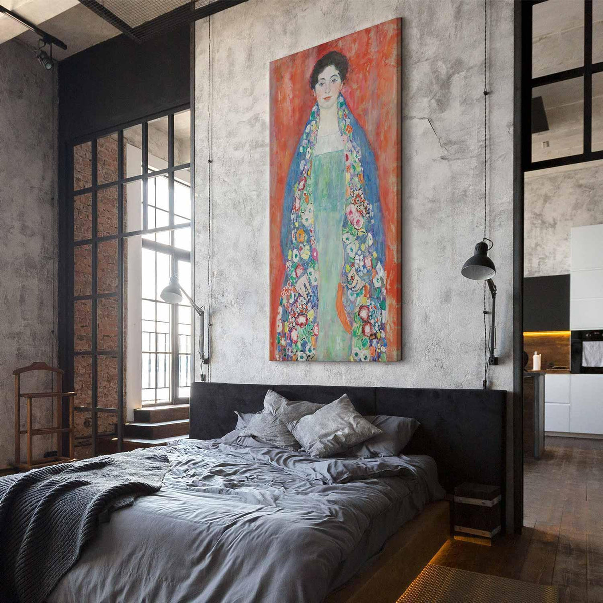 Wandbild XXL - Gustav Klimt – Portrait of Fräulein Lieser
