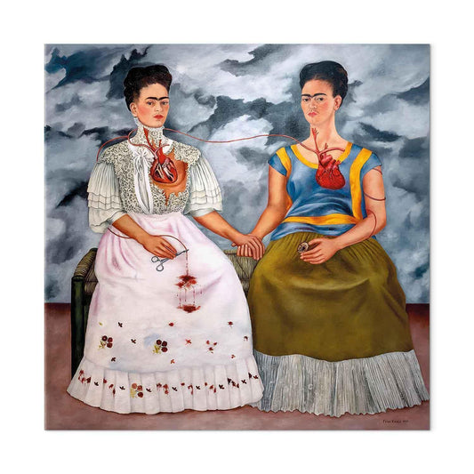 Leinwandbild - Frida Kahlo – The Two Fridas