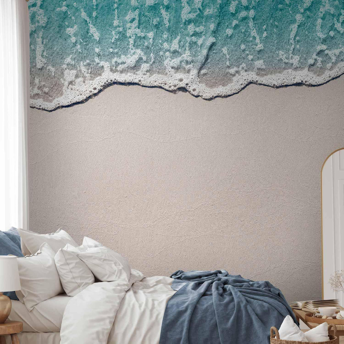 Fototapete - Sapphire Wave