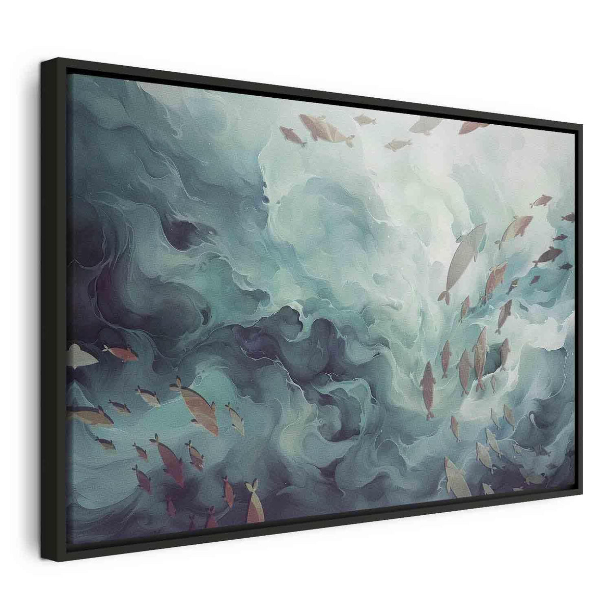 Leinwandbild - Fish in the ocean