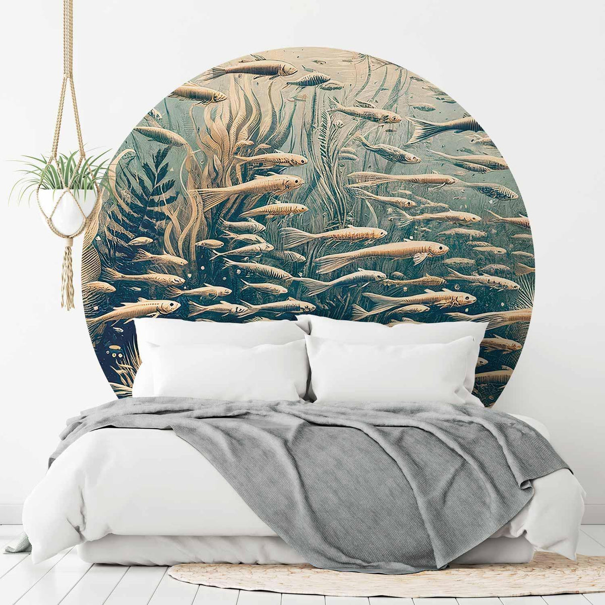 Runde Fototapete - Oceanic nature