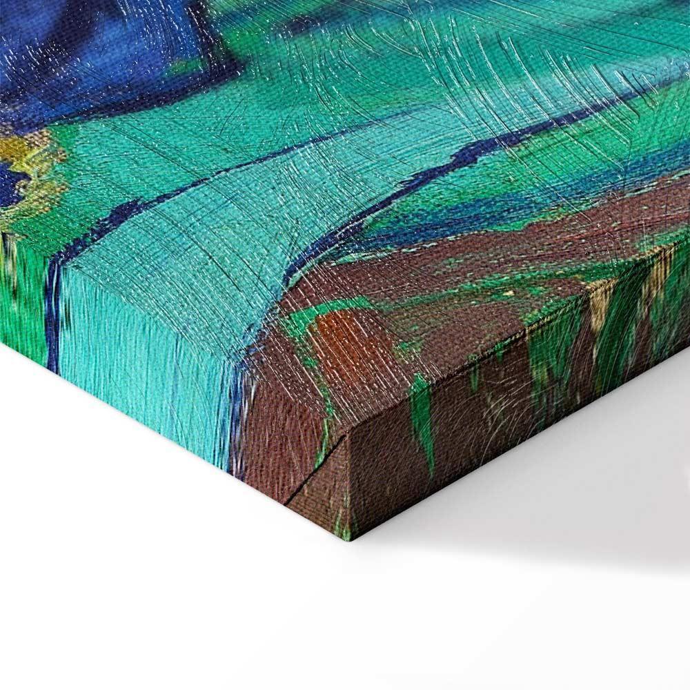 Leinwandbild - Vincent Van Gogh – Iryses