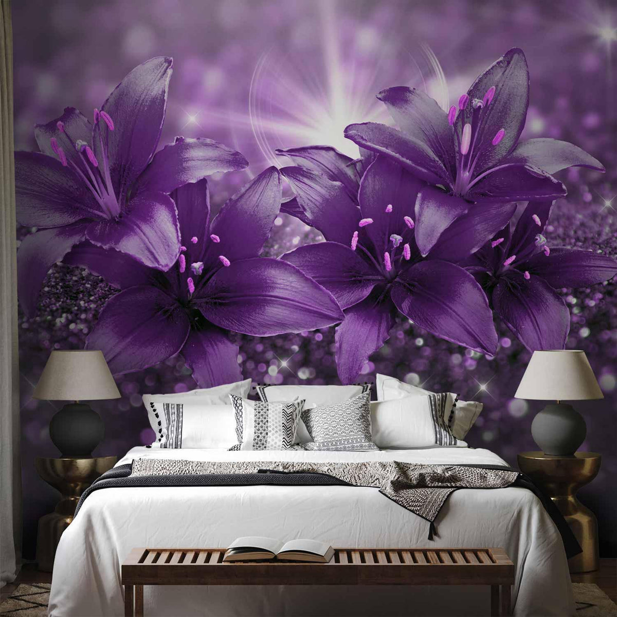 Fototapete - Masterpiece of Purple