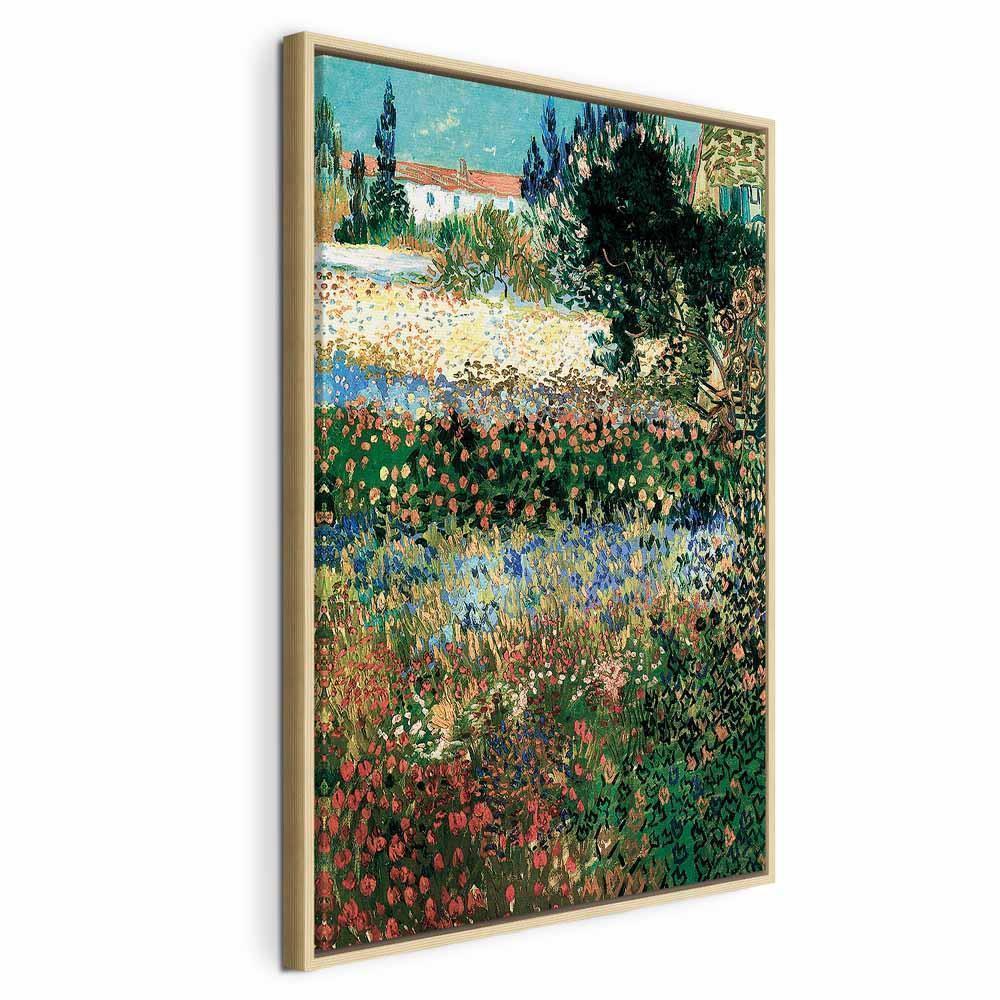 Leinwandbild - Vincent van Gogh – Blossoming Garden