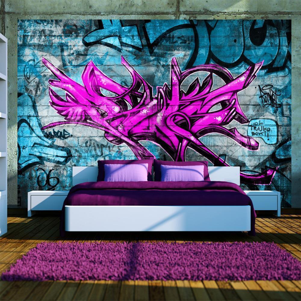 Fototapete - Anonymous graffiti Artgeist