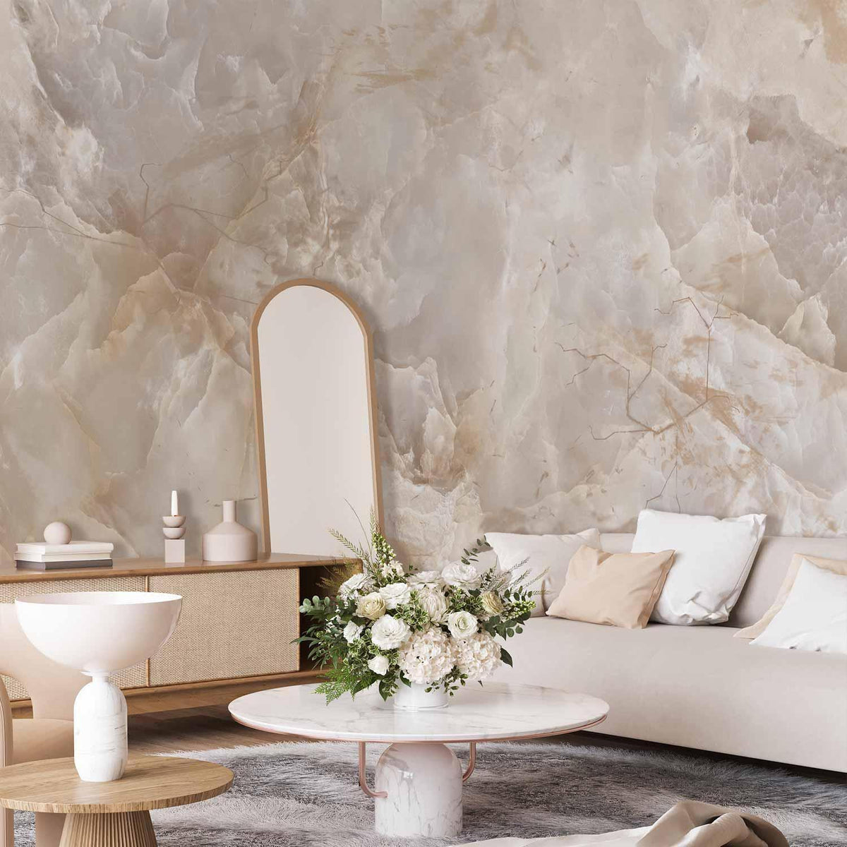 Fototapete - Toned Marble