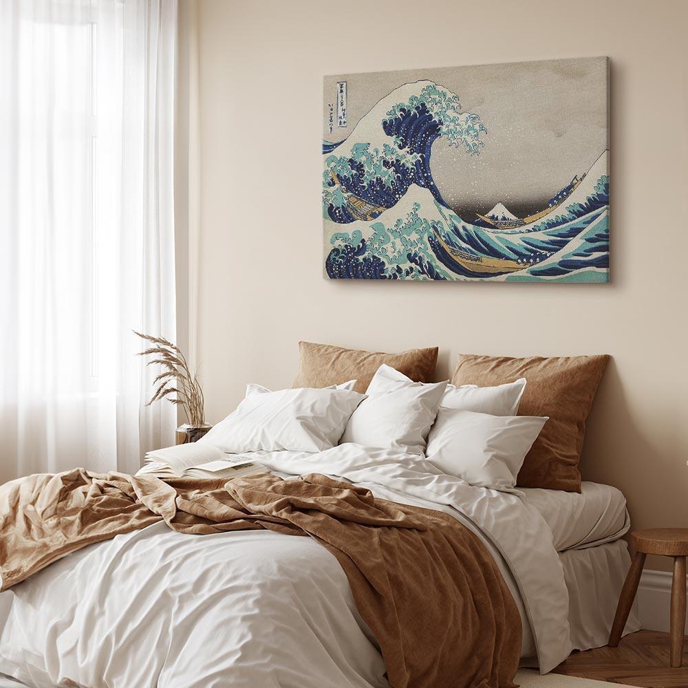 Leinwandbild - Hokusai Katsushika – The Great Wave off Kanagawa