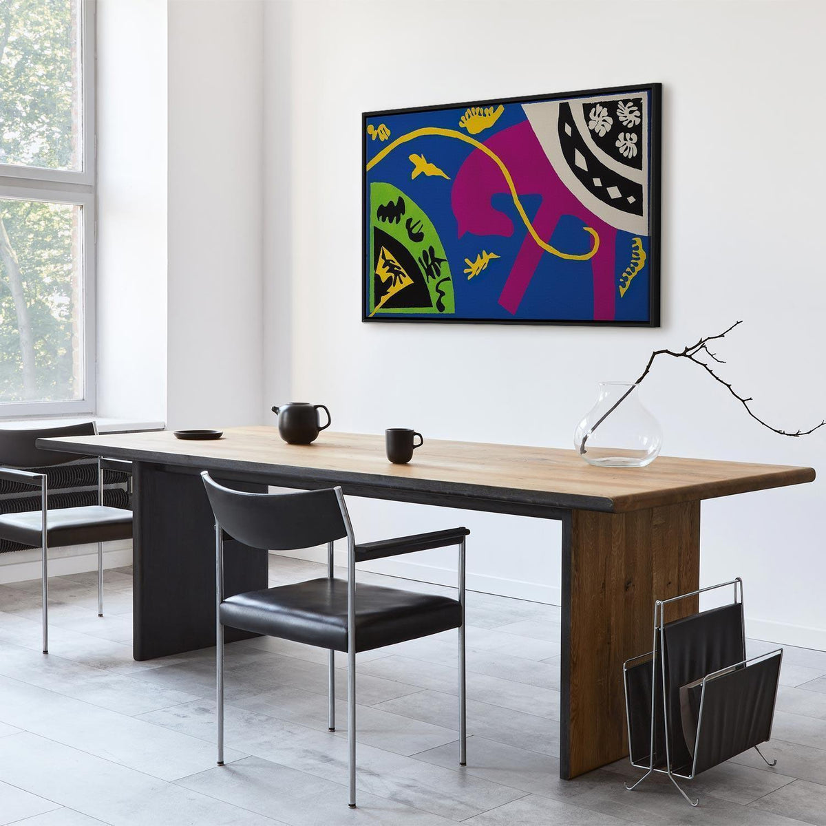 Leinwandbild - Henri Matisse – Horse, Rider and Clown (from Jazz)
