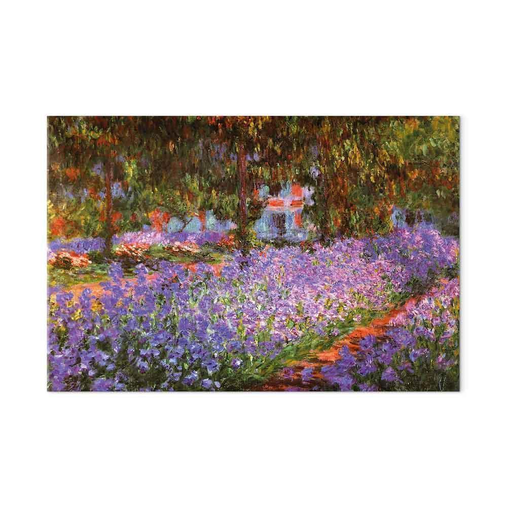 Leinwandbild - Claude Monet – The Artist’s Garden at Giverny