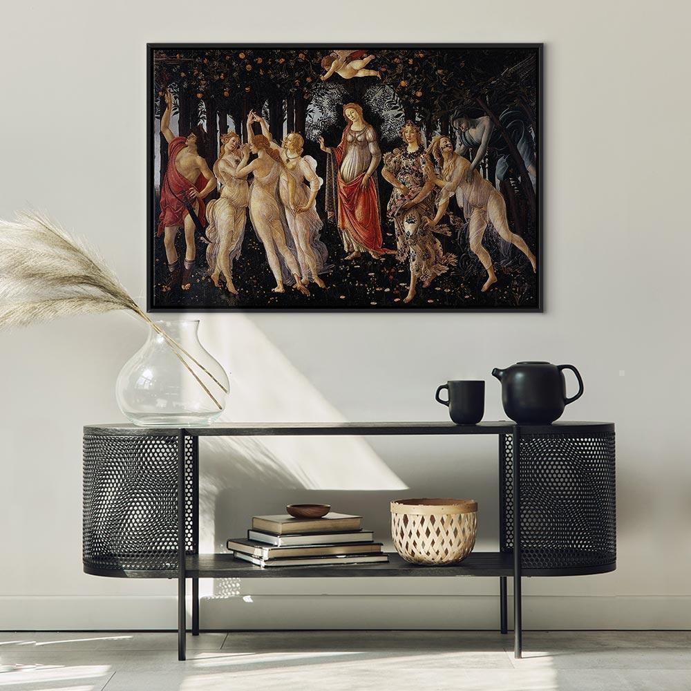 Leinwandbild - Sandro Botticelli – Primavera