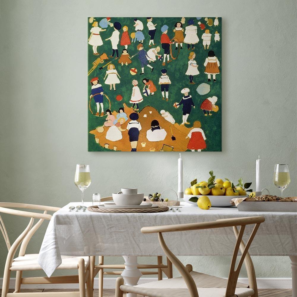 Leinwandbild - Kazimir Malevich – Children