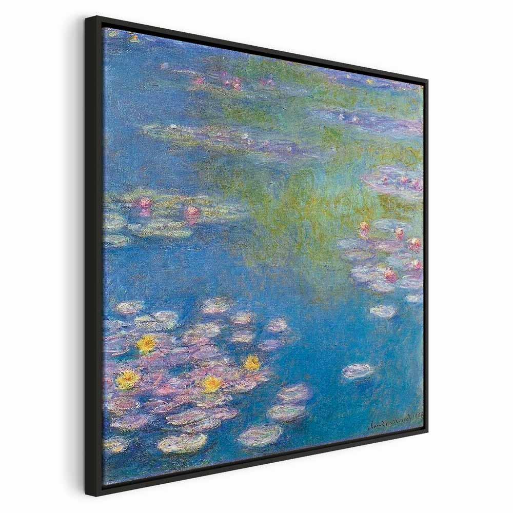 Leinwandbild - Claude Monet – Water lilies in Giverny