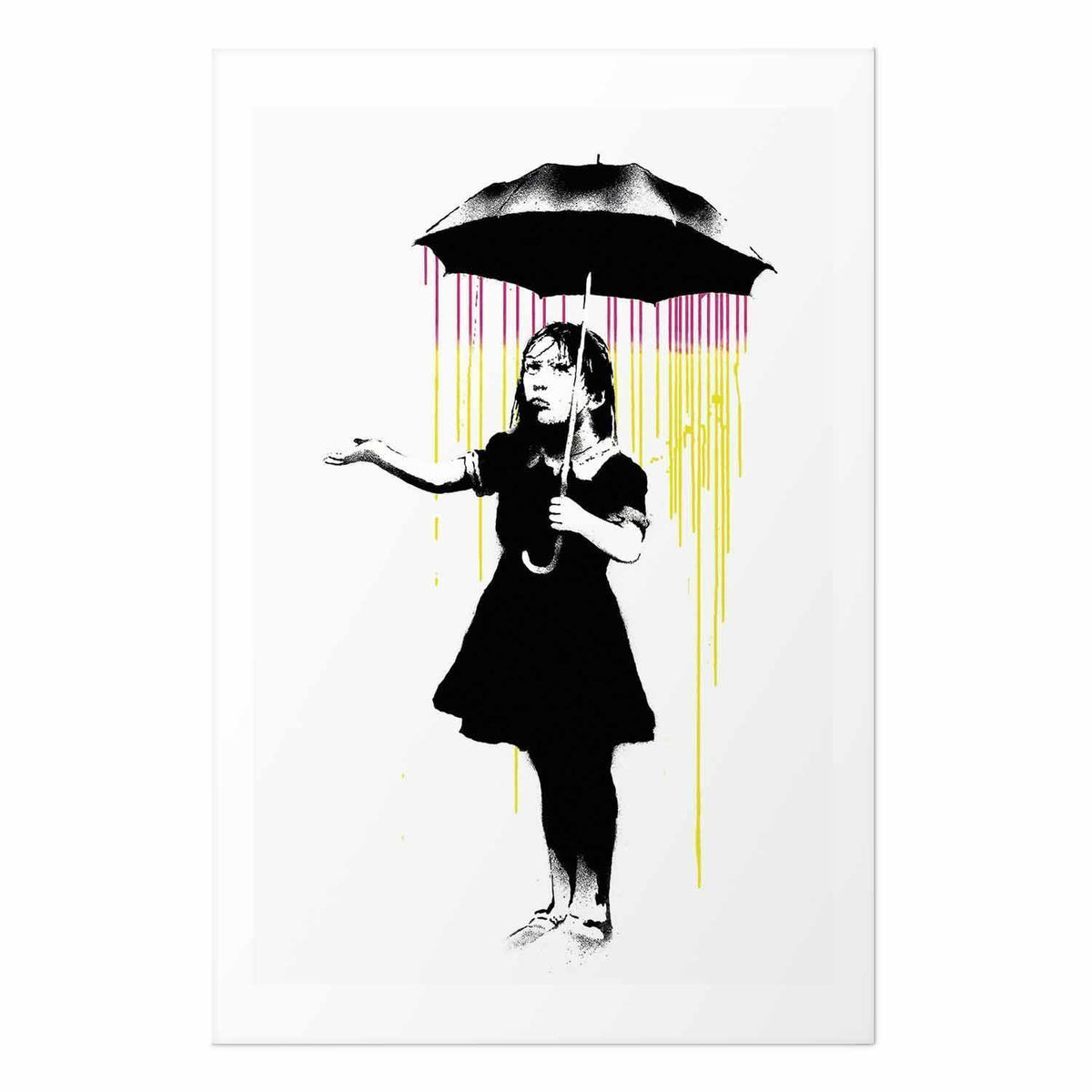 Poster - Girl with an Umbrella
