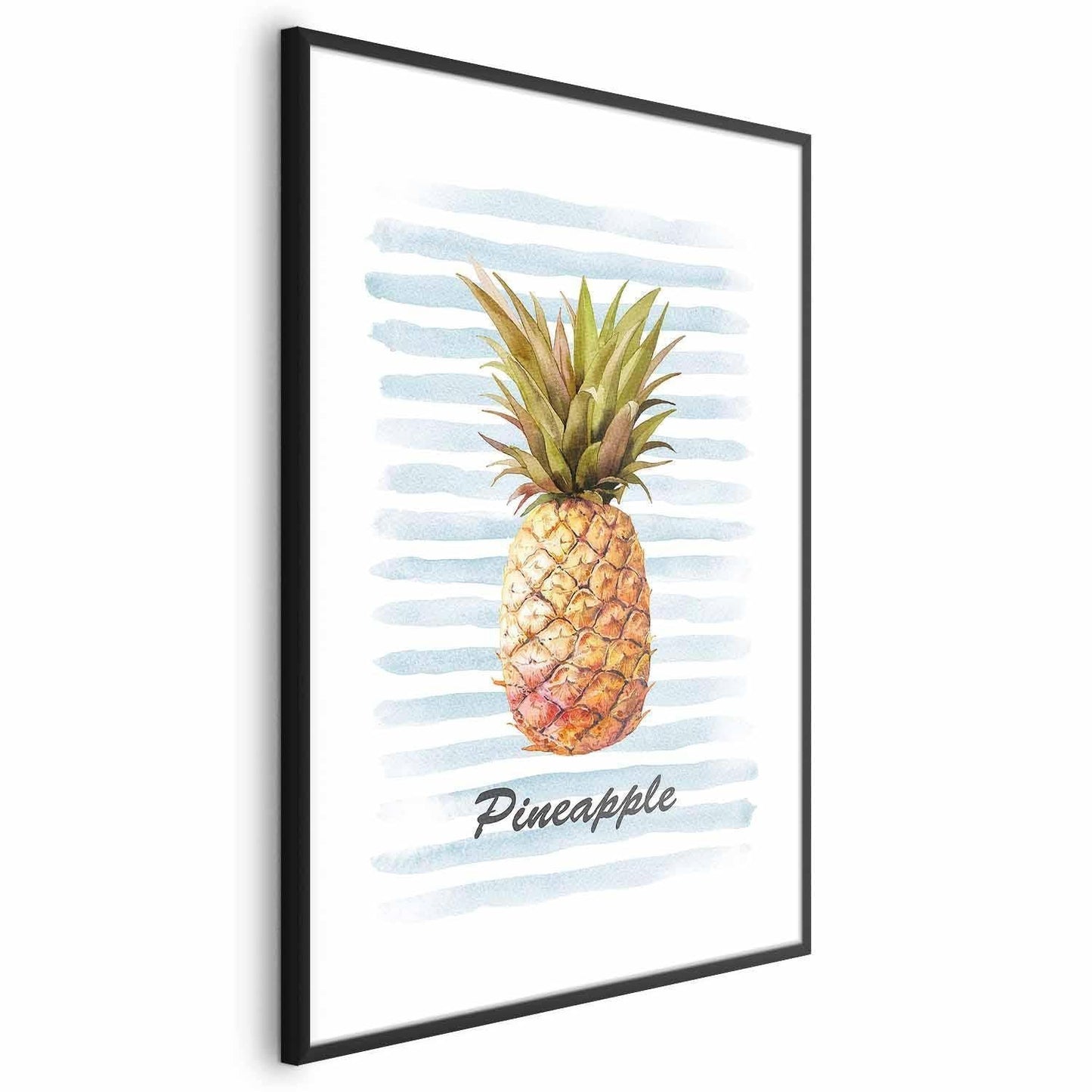 Poster - Pineapple and Stripes Artgeist