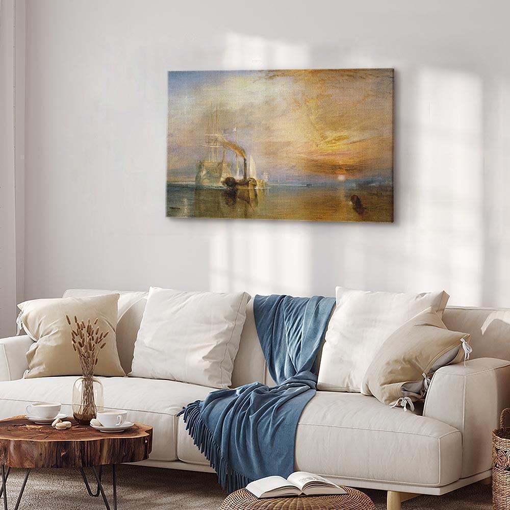 Leinwandbild - William Turner – The Fighting Temeraire