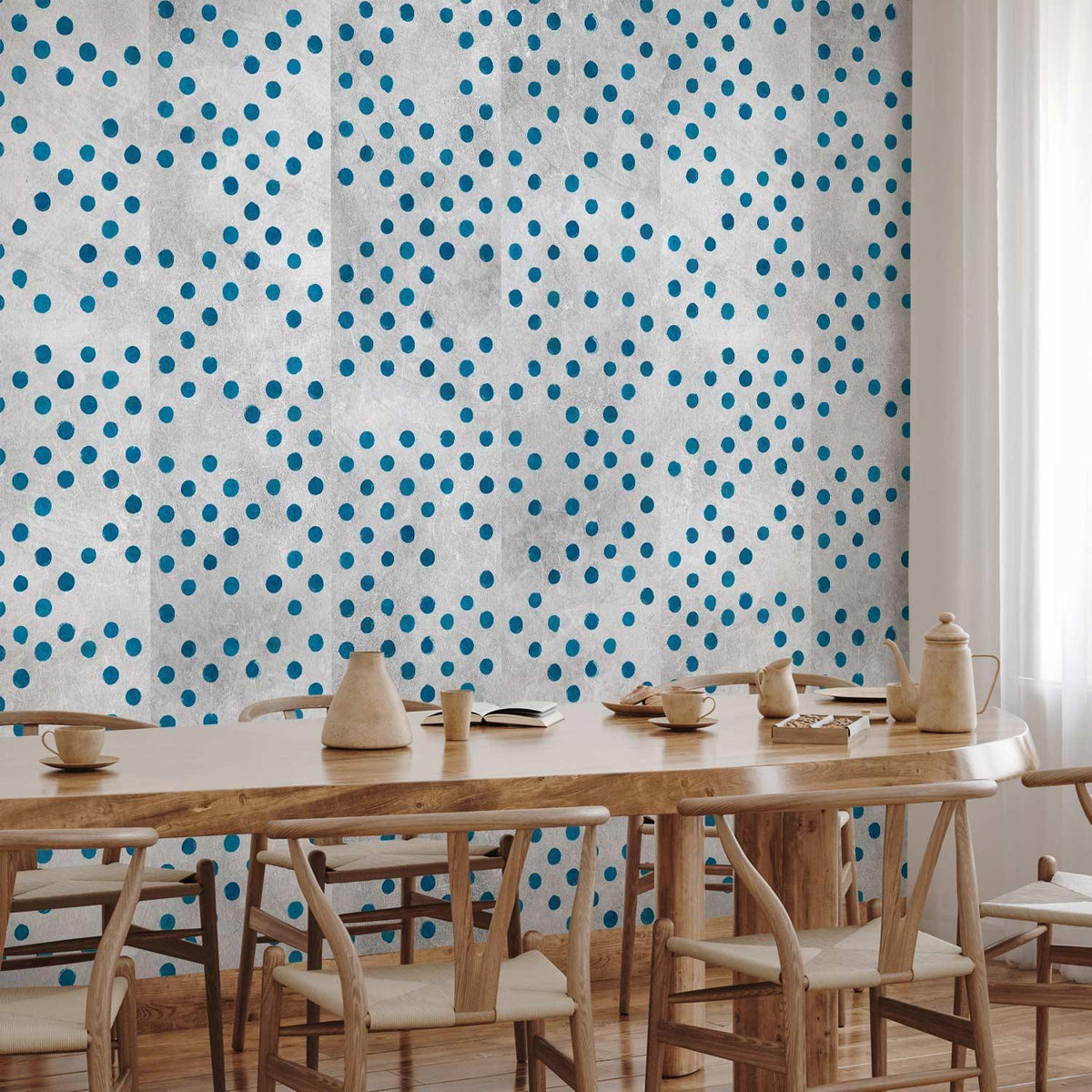 Tapete - Dots on Concrete