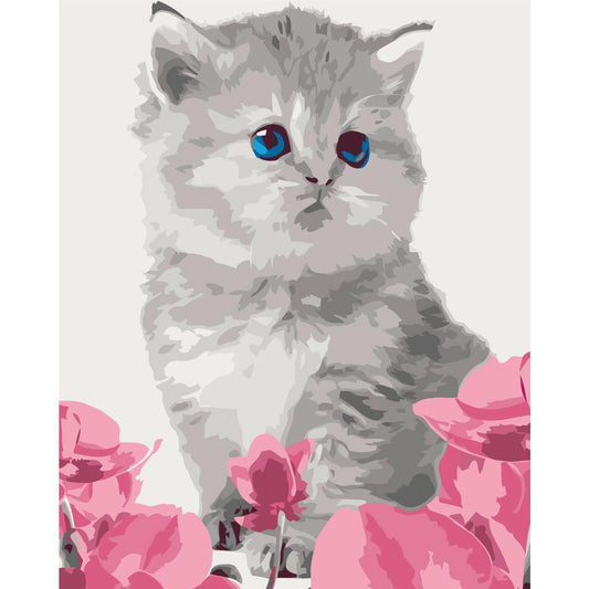 Malen nach Zahlen - Kitty Cat