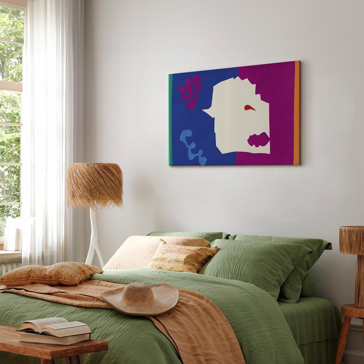 Leinwandbild - Henri Matisse – The Wolf (from Jazz)
