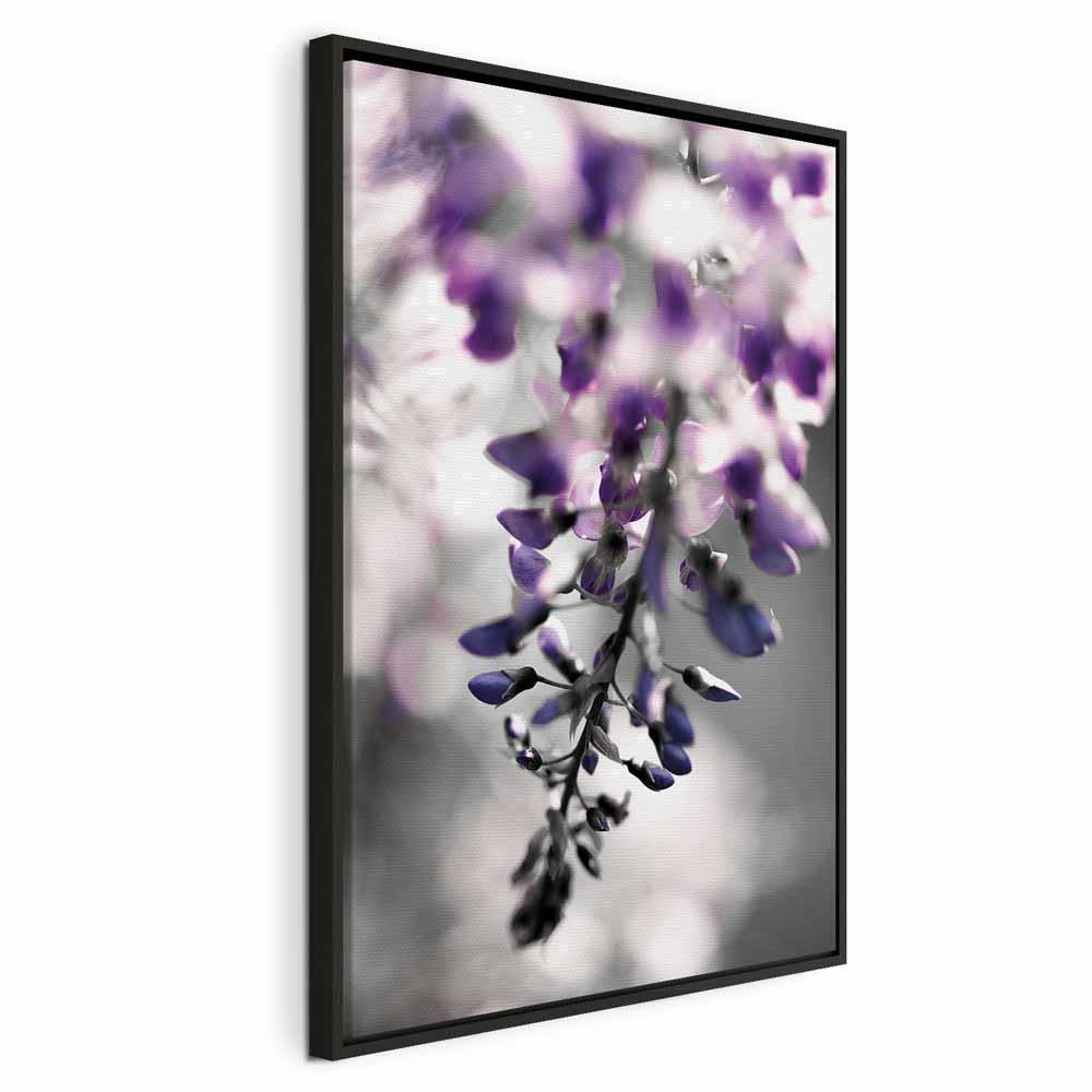 Leinwandbild - Violet Ringtones (1 Part) Vertical