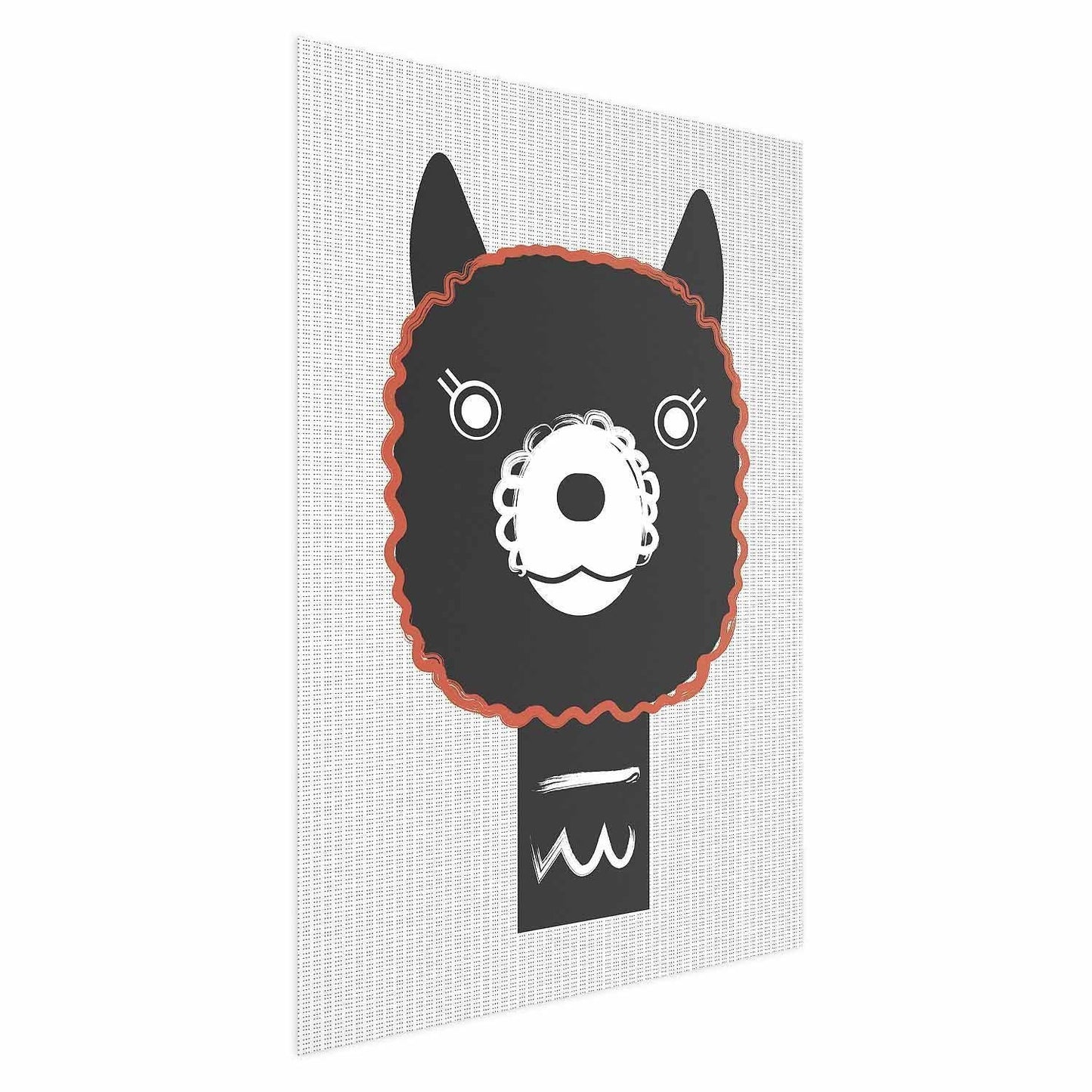 Poster - Decorative Alpaca Artgeist