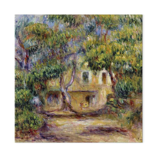 Leinwandbild - Pierre-Auguste Renoir – The Farm at Les Collettes