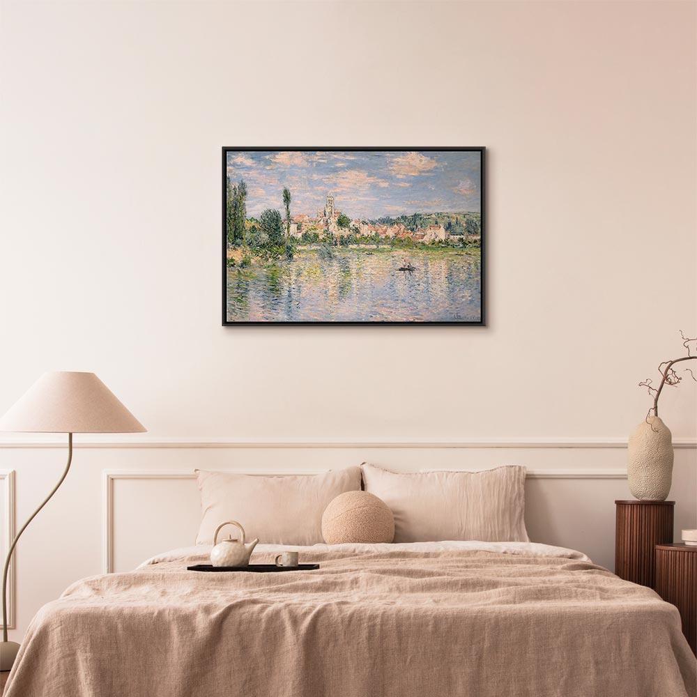 Leinwandbild - Claude Monet – Vue de Vétheuil, Summer