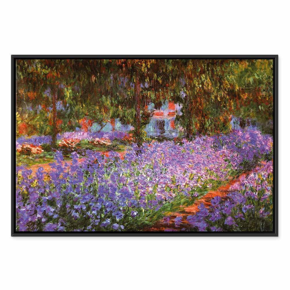 Leinwandbild - Claude Monet – The Artist’s Garden at Giverny